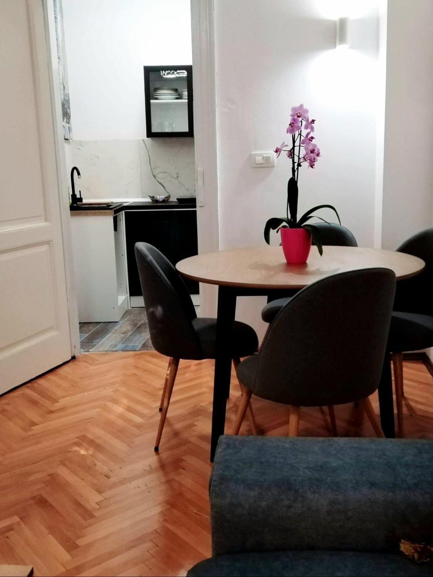 Ferienwohnung Garden In The Center Split Zimmer foto